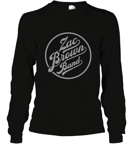 Zac Brown Band  Original ZBB Logo Long Sleeve T-Shirt Long Sleeve T-Shirt / Black / S Long Sleeve T-Shirt - belovedtshirt