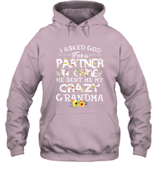 Crazy Grandma Partner in Crime design Hooded Sweatshirt Hooded Sweatshirt - belovedtshirt