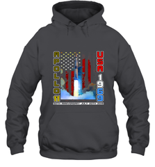 Apollo 11 50th Anniversary Moon Landing 1969 2019 Science Hooded Sweatshirt Hooded Sweatshirt - belovedtshirt