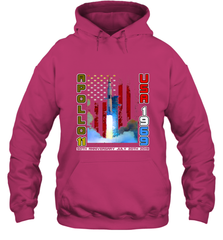 Apollo 11 50th Anniversary Moon Landing 1969 2019 Science Hooded Sweatshirt Hooded Sweatshirt - belovedtshirt