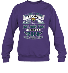 NFL The Only Thing I Love More Than Being A Jacksonville Jaguars Fan Is Being A Papa Football Crewneck Sweatshirt Crewneck Sweatshirt - belovedtshirt