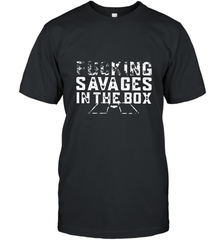 Fucking Savages In That Box Men's T-Shirt Men's T-Shirt - belovedtshirt