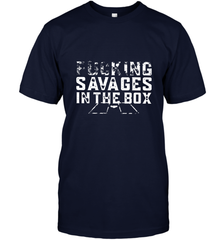 Fucking Savages In That Box Men's T-Shirt Men's T-Shirt - belovedtshirt