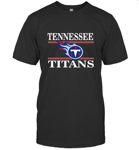 NFL Tennessee Titans Logo Champion Men's T-Shirt Men's T-Shirt / Black / S Men's T-Shirt - belovedtshirt