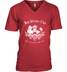 Disney Villains Bad Witches Club Group Shot Men's V-Neck Men's V-Neck - belovedtshirt