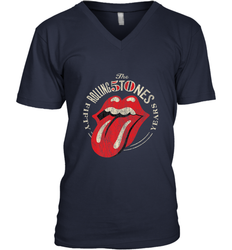 Mens The Rolling Stones 50th Anniversary Logo Men's V-Neck