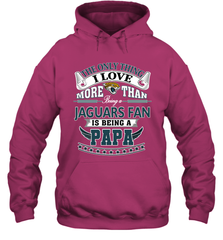 NFL The Only Thing I Love More Than Being A Jacksonville Jaguars Fan Is Being A Papa Football Hooded Sweatshirt Hooded Sweatshirt - belovedtshirt