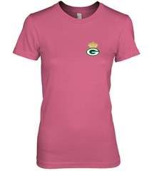 NFL Green Bay Packers Logo Champion Crown 1 Women's Premium T-Shirt Women's Premium T-Shirt - belovedtshirt