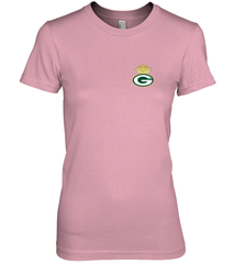 NFL Green Bay Packers Logo Champion Crown 1 Women's Premium T-Shirt Women's Premium T-Shirt - belovedtshirt