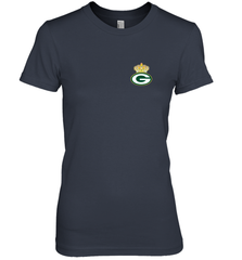 NFL Green Bay Packers Logo Champion Crown 1 Women's Premium T-Shirt Women's Premium T-Shirt - belovedtshirt