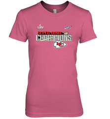 Youth Kansas City Chiefs NFL Pro Line by Fanatics Super Bowl LIV Champions Trophy Women's Premium T-Shirt Women's Premium T-Shirt - belovedtshirt