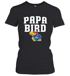 Kansas Jayhawks Papa Bird Women's T-Shirt