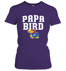 Kansas Jayhawks Papa Bird Women's T-Shirt Women's T-Shirt - belovedtshirt