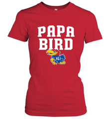 Kansas Jayhawks Papa Bird Women's T-Shirt Women's T-Shirt - belovedtshirt