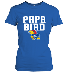 Kansas Jayhawks Papa Bird Women's T-Shirt Women's T-Shirt - belovedtshirt