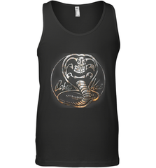 Cobra Kai Rusted Steel Snake Logo Men's Tank Top Men's Tank Top - belovedtshirt