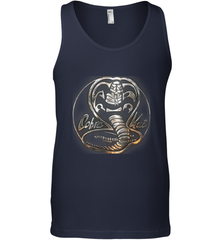 Cobra Kai Rusted Steel Snake Logo Men's Tank Top Men's Tank Top - belovedtshirt