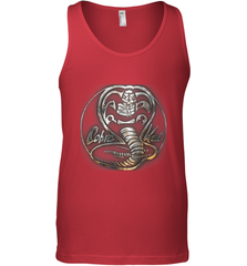 Cobra Kai Rusted Steel Snake Logo Men's Tank Top Men's Tank Top - belovedtshirt