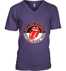 Mens The Rolling Stones Est 1962 Men's V-Neck Men's V-Neck - belovedtshirt