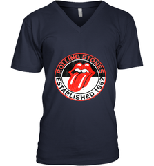 Mens The Rolling Stones Est 1962 Men's V-Neck Men's V-Neck - belovedtshirt