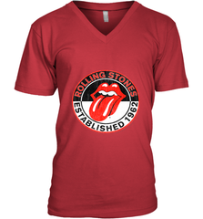 Mens The Rolling Stones Est 1962 Men's V-Neck Men's V-Neck - belovedtshirt