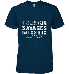 Fucking Savages In That Box Men's Premium T-Shirt Men's Premium T-Shirt - belovedtshirt