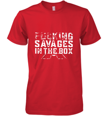 Fucking Savages In That Box Men's Premium T-Shirt Men's Premium T-Shirt - belovedtshirt