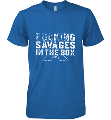 Fucking Savages In That Box Men's Premium T-Shirt Men's Premium T-Shirt - belovedtshirt