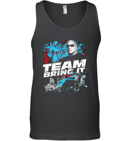 WWE The Rock Team Bring It Men's Tank Top Men's Tank Top / Black / XS Men's Tank Top - belovedtshirt