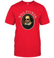 William Shakespeare Will Power Shirt Art Positive Quote Men's T-Shirt Men's T-Shirt - belovedtshirt