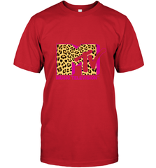 MTV Logo Leopard Print Men's T-Shirt Men's T-Shirt - belovedtshirt