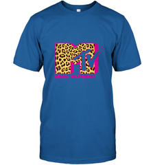MTV Logo Leopard Print Men's T-Shirt Men's T-Shirt - belovedtshirt