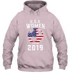 USA United States Women 2019 Soccer US Futbol Hooded Sweatshirt Hooded Sweatshirt - belovedtshirt