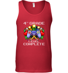4th Grade Level Complete Back To School Gift Boys Girls Men's Tank Top Men's Tank Top - belovedtshirt