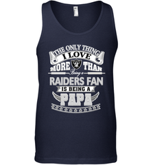 NFL The Only Thing I Love More Than Being A Oakland Raiders Fan Is Being A Papa Football Men's Tank Top Men's Tank Top - belovedtshirt