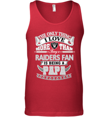 NFL The Only Thing I Love More Than Being A Oakland Raiders Fan Is Being A Papa Football Men's Tank Top Men's Tank Top - belovedtshirt