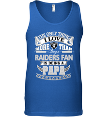 NFL The Only Thing I Love More Than Being A Oakland Raiders Fan Is Being A Papa Football Men's Tank Top Men's Tank Top - belovedtshirt