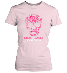 Tattoo Skull Halloween Breast Cancer Awareness Women's T-Shirt Women's T-Shirt - belovedtshirt