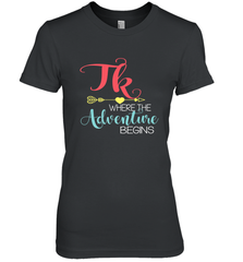 TK Transitional Kindergarten Where The Adventure Begins Women's Premium T-Shirt Women's Premium T-Shirt - belovedtshirt