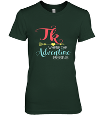 TK Transitional Kindergarten Where The Adventure Begins Women's Premium T-Shirt Women's Premium T-Shirt - belovedtshirt