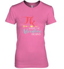 TK Transitional Kindergarten Where The Adventure Begins Women's Premium T-Shirt Women's Premium T-Shirt - belovedtshirt