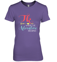 TK Transitional Kindergarten Where The Adventure Begins Women's Premium T-Shirt Women's Premium T-Shirt - belovedtshirt