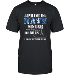 US Military Proud Navy Sister Men or Women Men's T-Shirt Men's T-Shirt - belovedtshirt