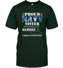US Military Proud Navy Sister Men or Women Men's T-Shirt Men's T-Shirt - belovedtshirt