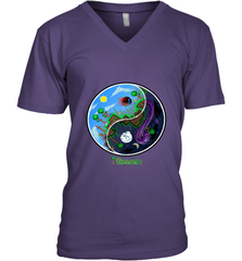 Terraria _ Night and Day Men's V-Neck Men's V-Neck - belovedtshirt