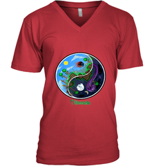 Terraria _ Night and Day Men's V-Neck Men's V-Neck - belovedtshirt