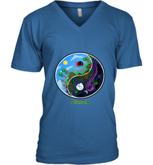 Terraria _ Night and Day Men's V-Neck Men's V-Neck - belovedtshirt