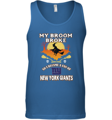Broom Broke So I Became A Fan of New York Giants  NFL Halloween Costume Men's Tank Top Men's Tank Top - belovedtshirt