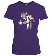 Welder American Flag USA Patriotic Welder Gift Women's T-Shirt Women's T-Shirt - belovedtshirt