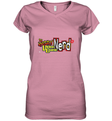 Cinemassacre Angry Video Game Nerd Logo Women's V-Neck T-Shirt Women's V-Neck T-Shirt - belovedtshirt